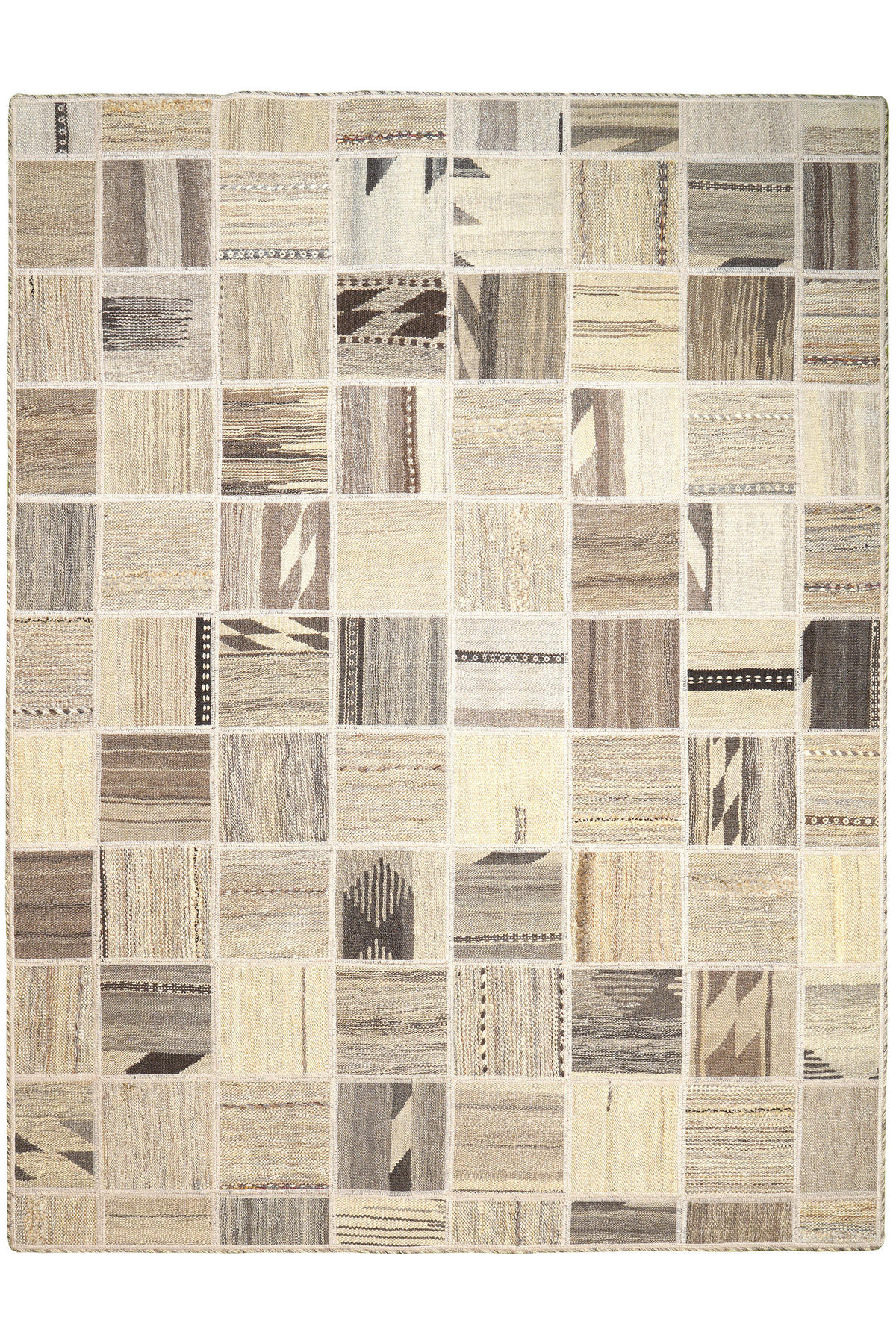 PersaTepp Teppich Kelim Tekkehdouz beige B/H/L: ca. 150x1x200 cm Kelim Tekkehdouz - beige (200,00/150,00/1,00cm) - PersaTepp