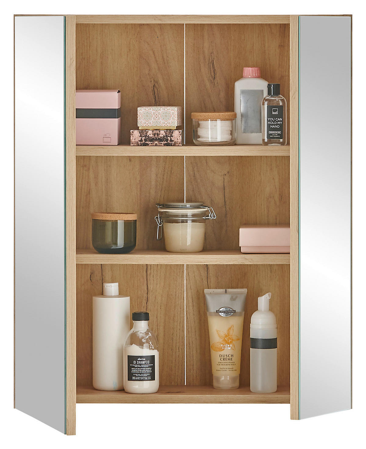 Spiegelschrank Austin Artisan Oak Nachbildung B/H/T: ca. 60x70x20 cm Austin - (60,00/70,00/20,00cm)