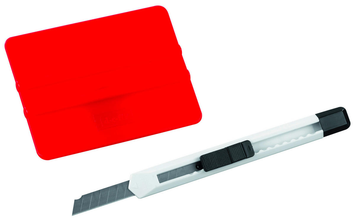 d-c-fix Folienverarbeitungsset rot weiß 2 tlg. Folienverarbeitungsset - weiß/rot - d-c-fix