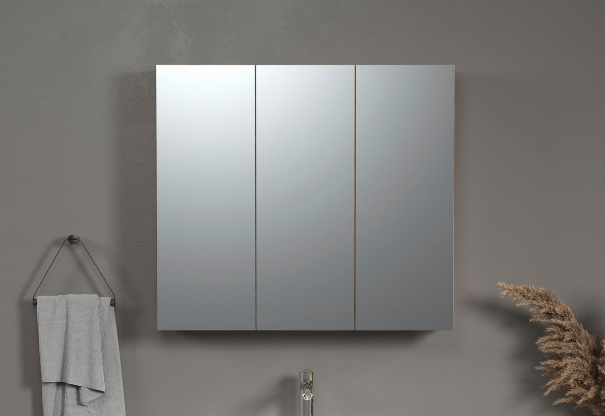 Spiegelschrank Pure Bliss Eiche Evoke Oak Nachbildung B/H/T: ca. 80x67x17 cm Pure Bliss - Eiche (80,00/67,00/17,00cm)