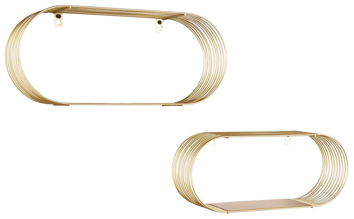 Wandregal Jessica gold Optik Metall Jessica - gold