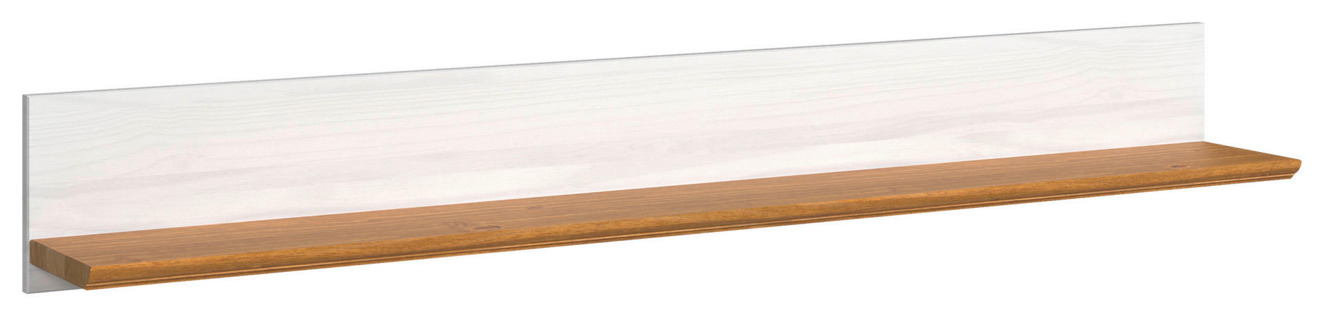 Wandboard Breda B/H/T: ca. 150x20x20 cm Breda - weiß/honig (150,00/20,00/20,00cm)