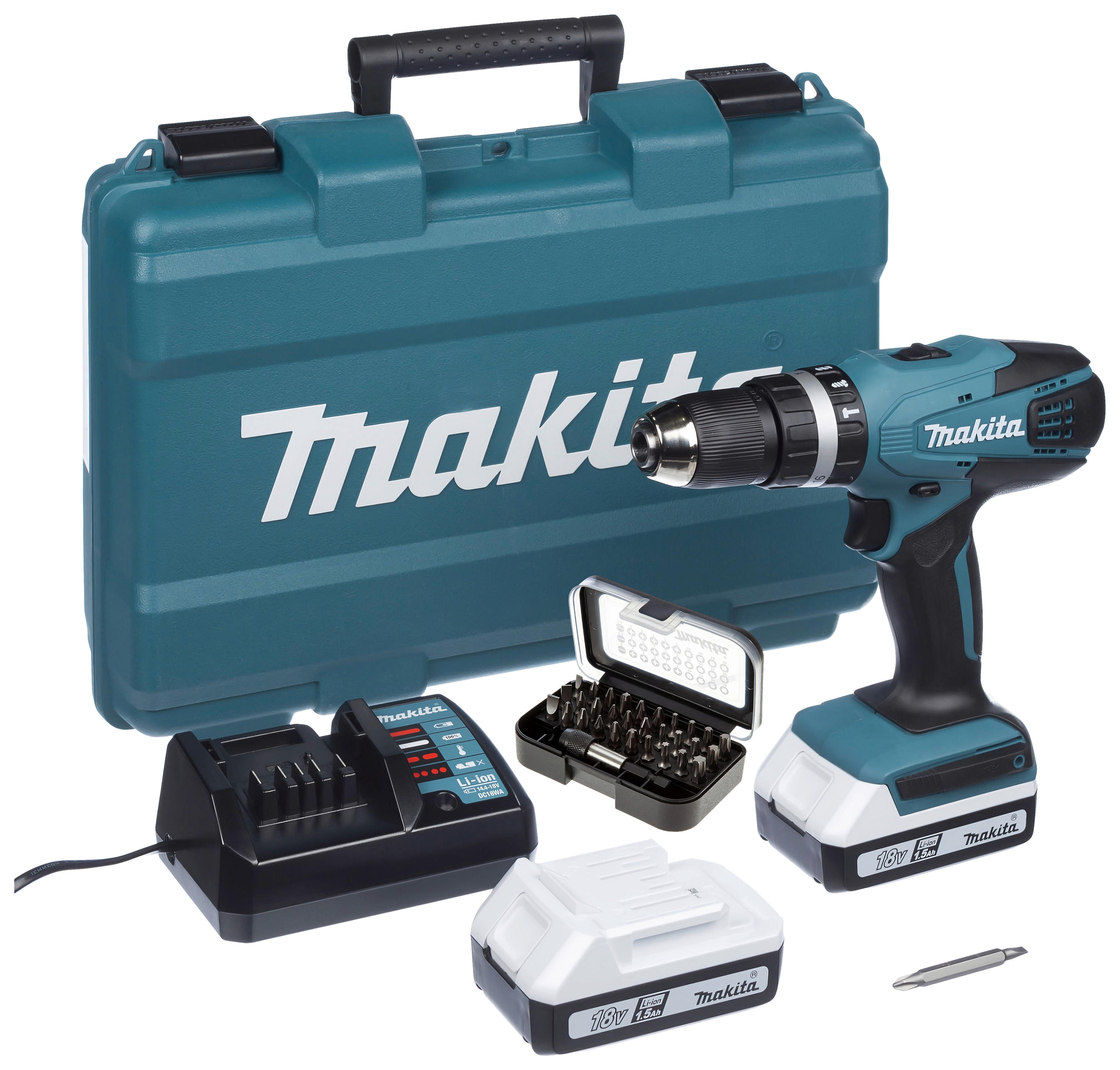 Makita Akku-Schlagbohrschrauber HP488D011 ca. 18 V Akku-Schlagbohrschrauber_Makita - Makita