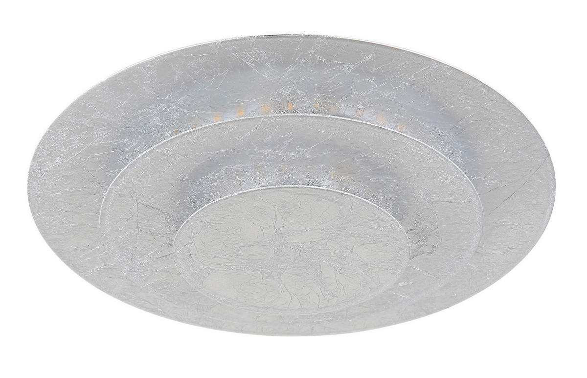 GLOBO LED-Deckenleuchte Heda 48465-18S silber Metall H/D: ca. 7x18 cm Heda - silber (18,00/7,00cm) - GLOBO