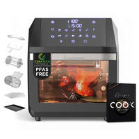 MASTERPRO Heißluftfritteuse ROCKET 1100 - schwarz - MASTERPRO