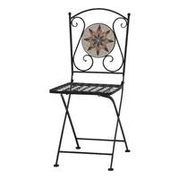 Gardamo Klappstuhl STELLA schwarz Eisen STELLA - schwarz - Gardamo