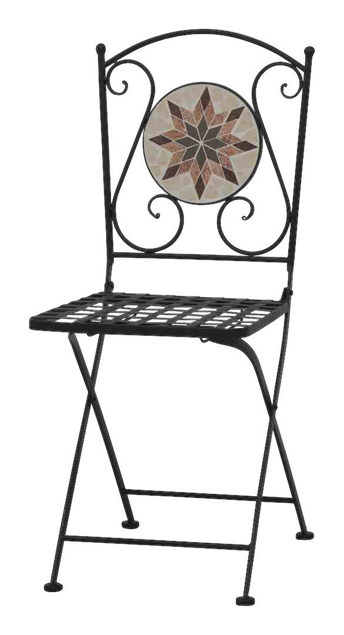 Gardamo Klappstuhl STELLA schwarz Eisen STELLA - schwarz - Gardamo