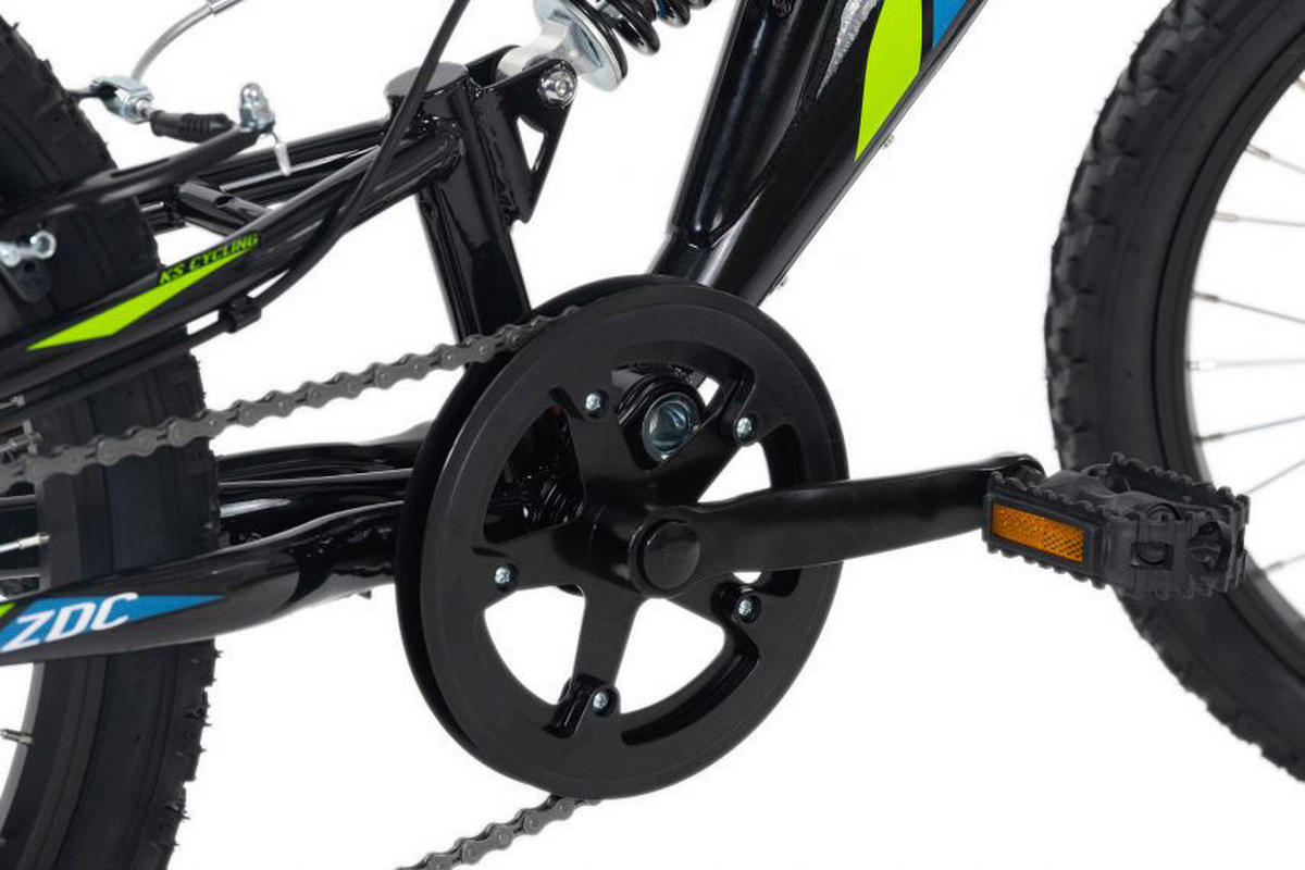 KS-Cycling Kinderfahrrad Zodiac Zodiac 20 Zoll Rahmenhöhe 31 cm 6 Gänge schwarz schwarz ca. 20 Zoll Zodiac - blau/rot - KS-Cycling