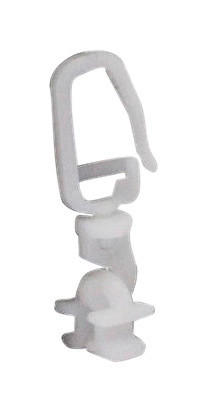 Klick-Gleiter für Gardinenschiene Klick-Gleiter_20erPack - weiß - ondeco