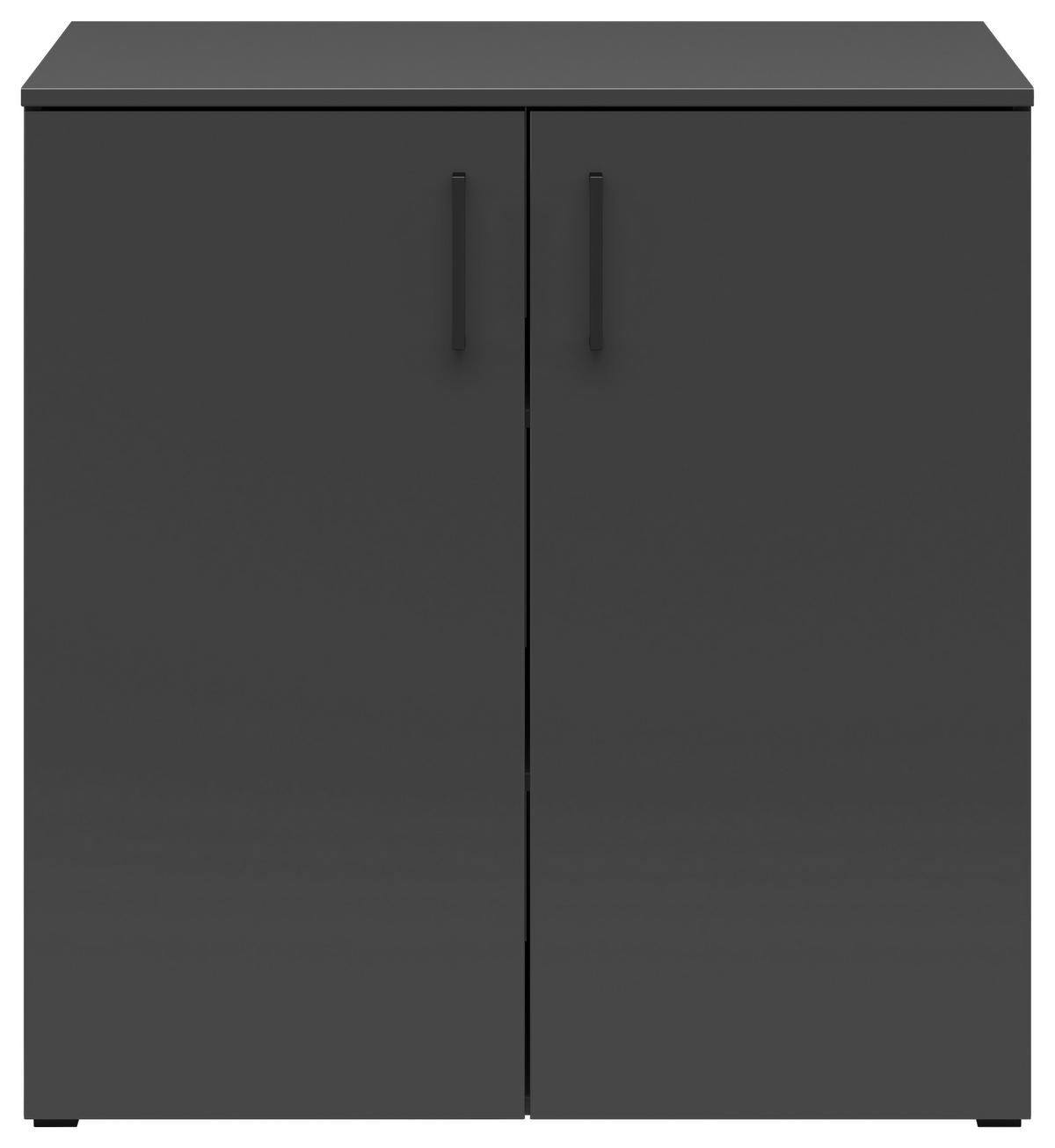 Kommode Multi-Stauraum Typ 25 anthrazit B/H/T: ca. 80x83x52 cm Multi-Stauraum Typ 25 - anthrazit (80,00/83,00/52,00cm)