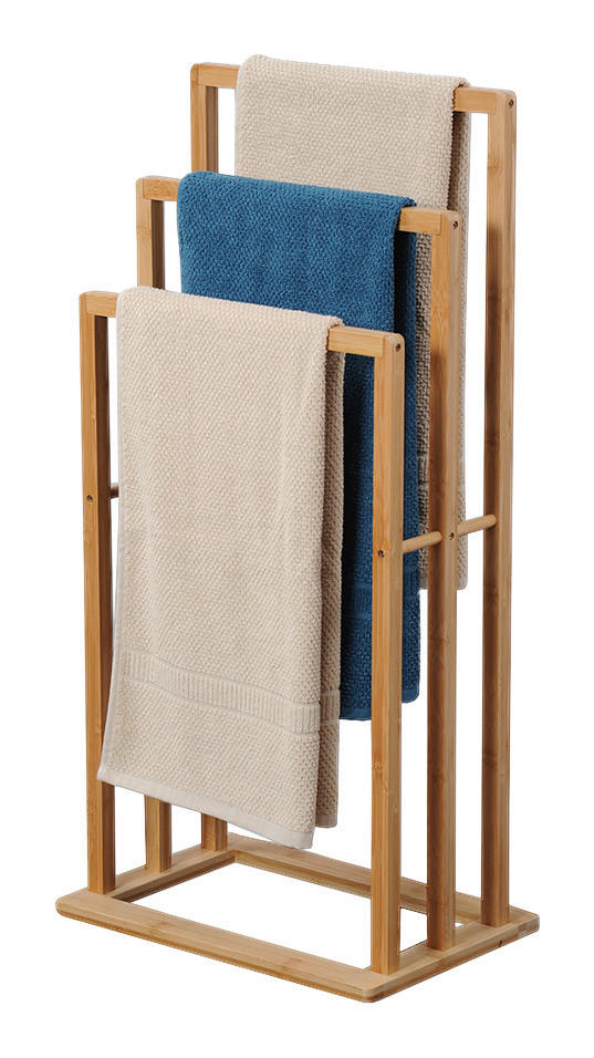 Handtuchhalter natur Bambus Handtuchhalter Bambus - natur (40,00/27,00/82,00cm) - Kesper