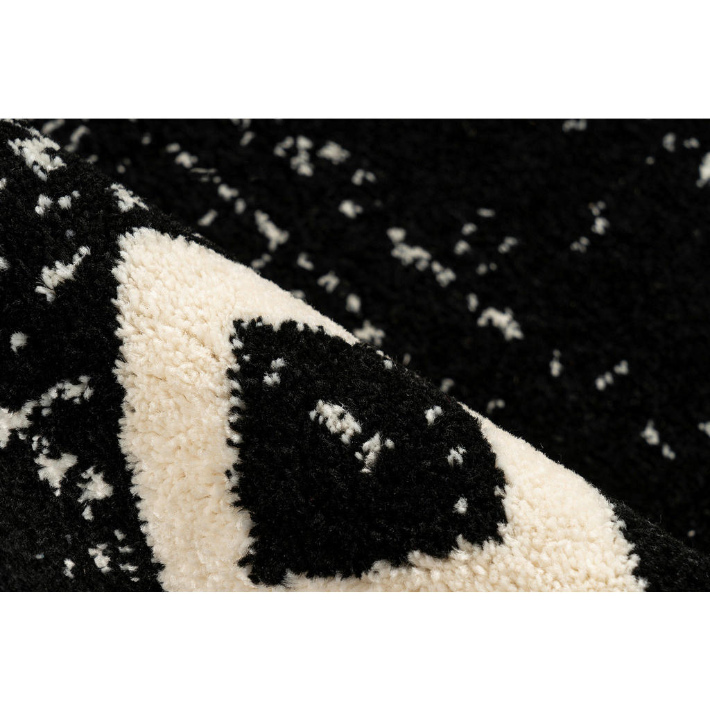 Thumbnail - 360Living Teppich Naila schwarz B/L: ca. 80x150 cm