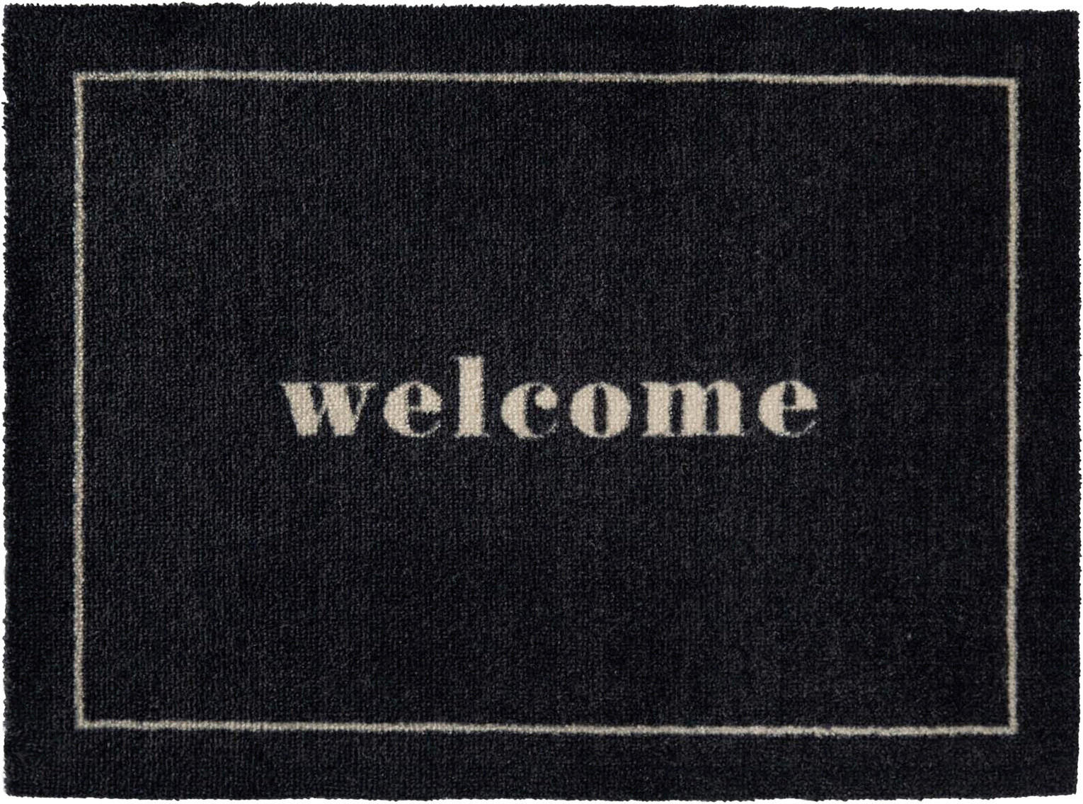 Fußmatte Ambiance schwarz B/L: ca. 50x70 cm Ambiance - schwarz (50,00/70,00cm)