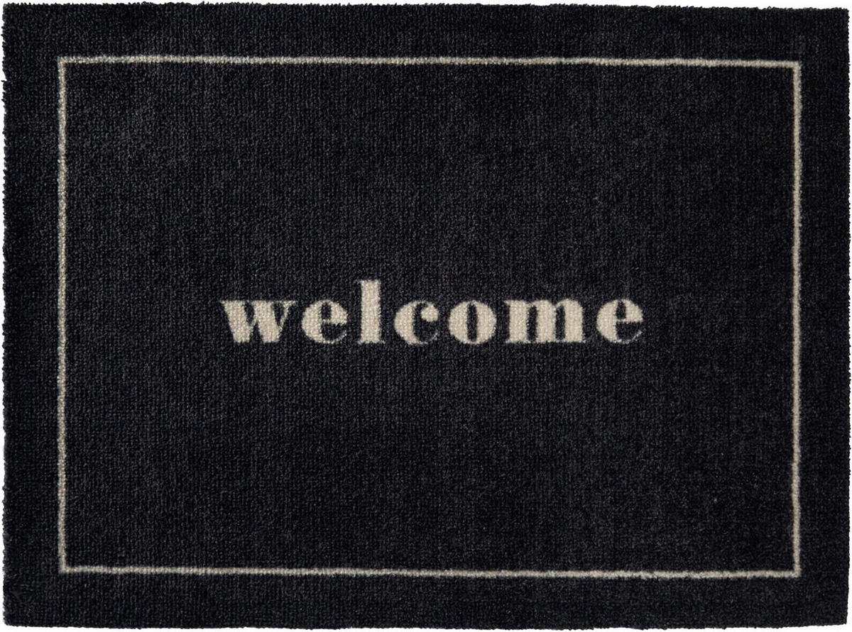 Fußmatte Ambiance schwarz B/L: ca. 50x70 cm Ambiance - schwarz (50,00/70,00cm)
