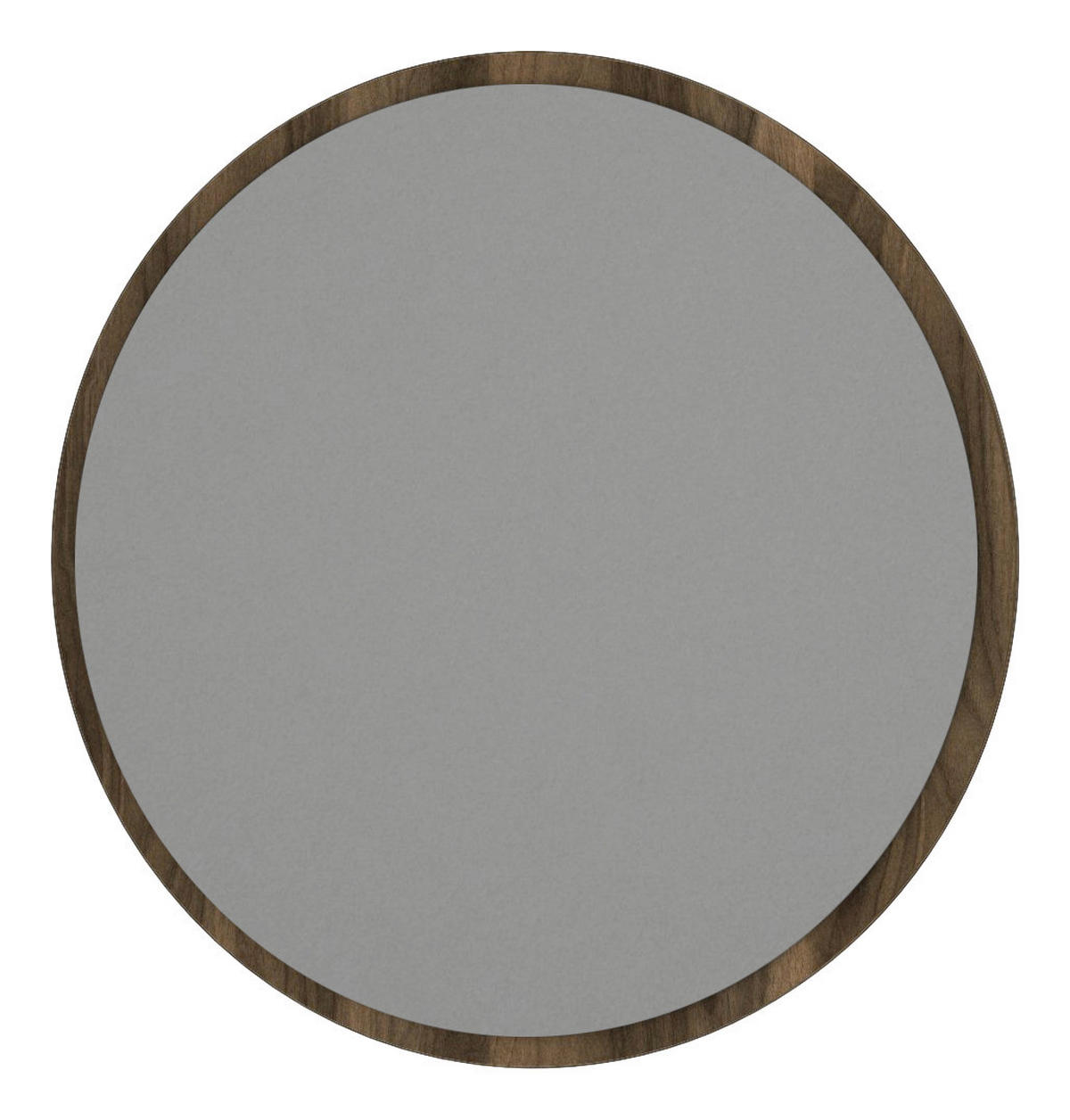 Wandspiegel Glob walnuss Nachbildung B/H/T: ca. 59x59x2 cm Glob - walnuss (59,00/59,00/2,00cm) - moebel17