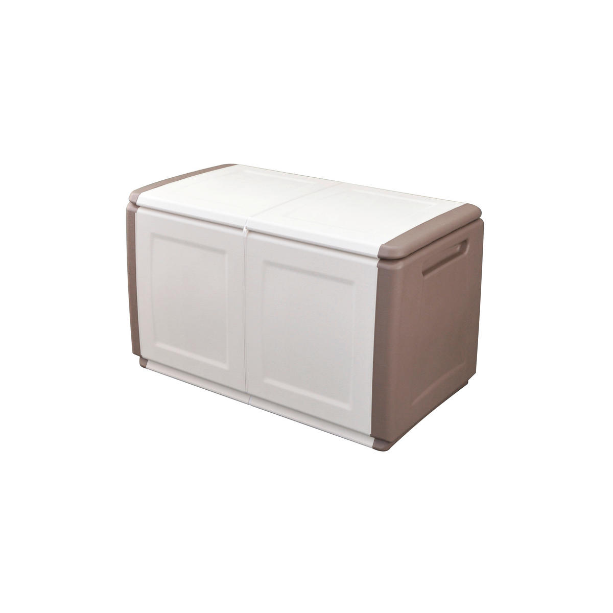 Artplast Multibox Cubo braun B/H/L: ca. 53x57x96 cm Cubo - braun/beige (96,00/53,00/57,00cm) - ArtPlast