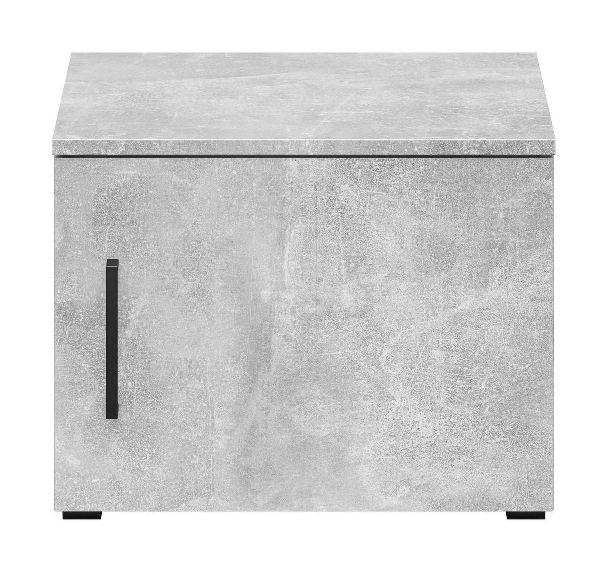 Aufsatz Multi-Stauraum Typ 10 Beton Optik B/H/T: ca. 45x35x40 cm Multi-Stauraum Typ 10 - Beton (45,00/35,00/40,00cm)