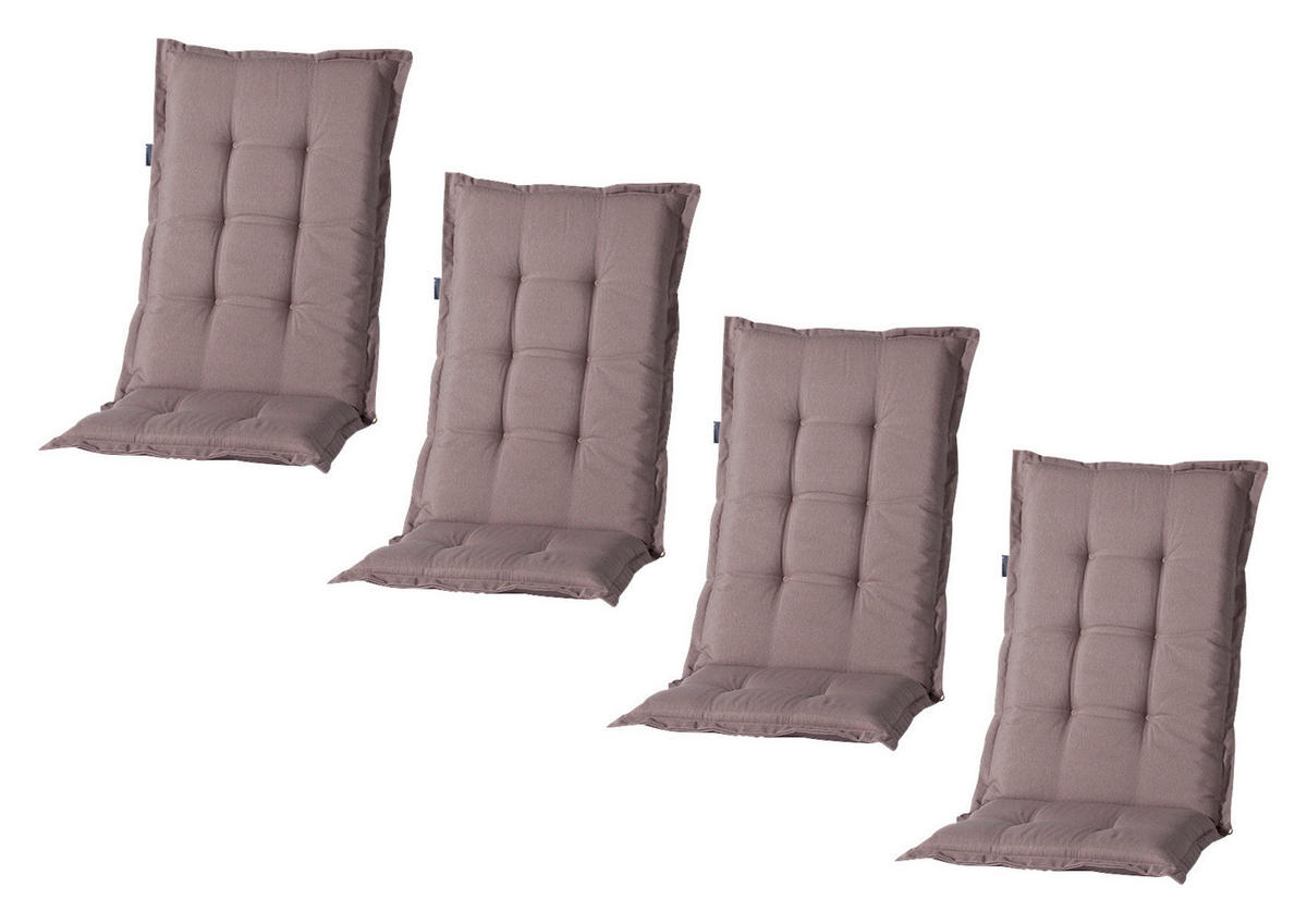 Madison Auflage Panama taupe Polyester B/H/L: ca. 123x8x50 cm Panama - taupe (50,00/123,00/8,00cm) - Madison