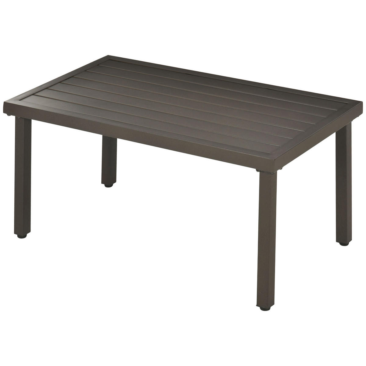 Outsunny Beistelltisch Beistelltisch - braun (91,00/51,00/46,00cm) - Outsunny