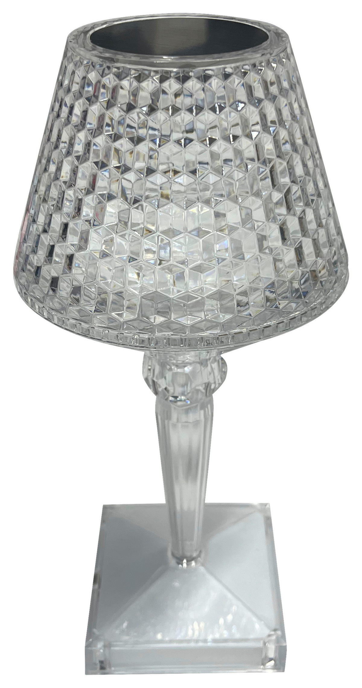 LED-Tischleuchte Kunststoff H/D: ca. 24x12 cm LED-RGB-Tischleuchte_Irma - (12,00/24,00cm)