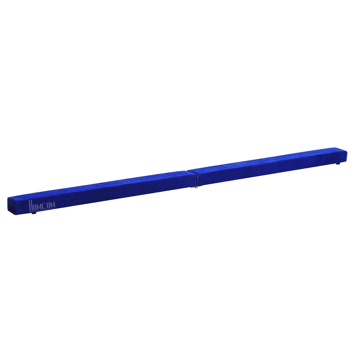 HOMCOM Fitness-Zubehör blau Holz B/H/L: ca. 10x210x6,5 cm Schwebebalken - blau (6,50/10,00/210,00cm) - HOMCOM