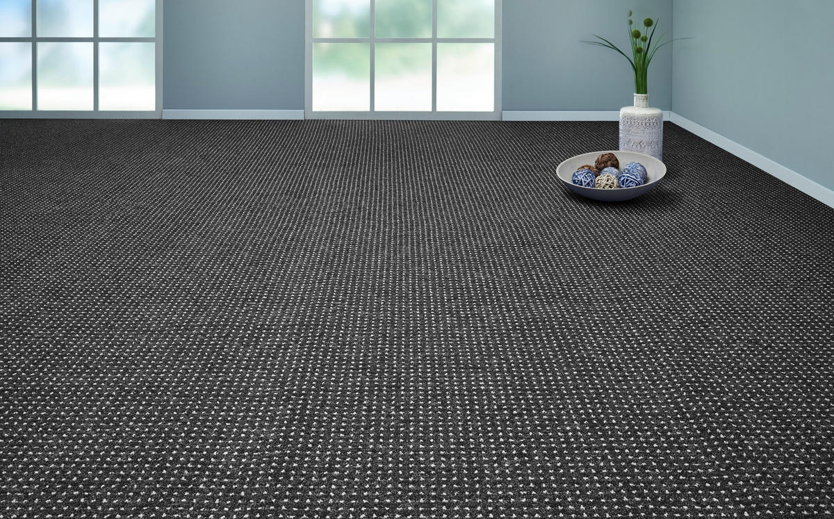 Teppichboden Zembla anthrazit B: ca. 500 cm pro m² Zembla - anthrazit (500,00cm)
