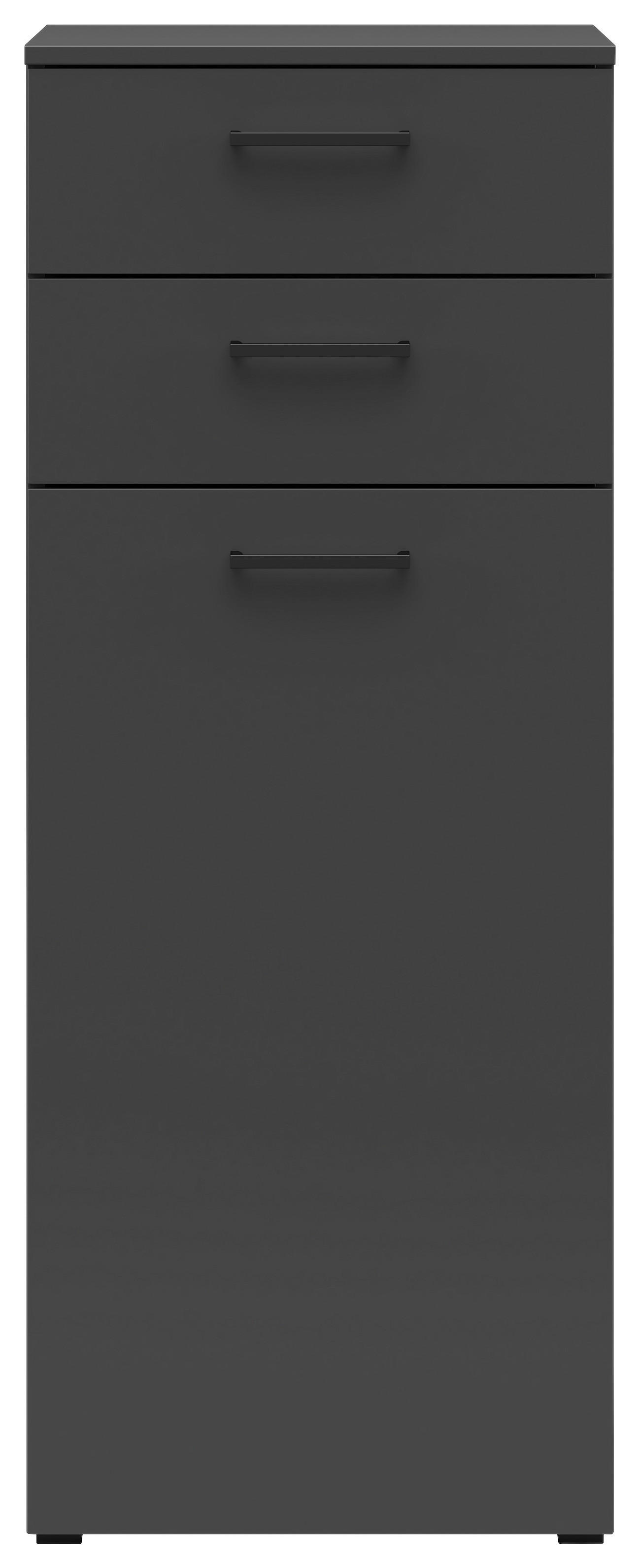 Kommode Multi-Stauraum Typ 17 anthrazit B/H/T: ca. 45x115x40 cm Multi-Stauraum Typ 17 - anthrazit (45,00/115,00/40,00cm)