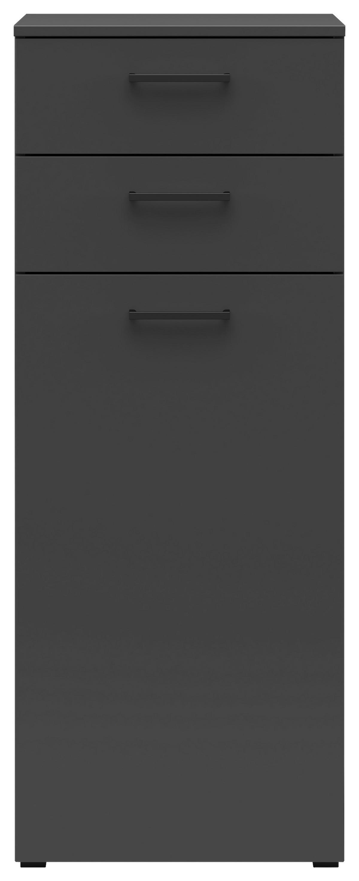Kommode Multi-Stauraum Typ 17 anthrazit B/H/T: ca. 45x115x40 cm Multi-Stauraum Typ 17 - anthrazit (45,00/115,00/40,00cm)