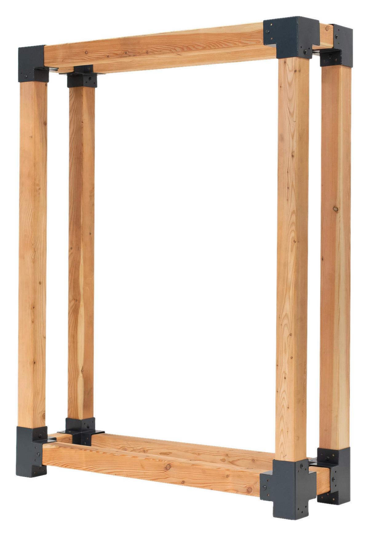 Westmann Kaminholzregal Michel natur B/H/L: ca. 40x180x138 cm Michel - natur (138,00/40,00/180,00cm) - Westmann