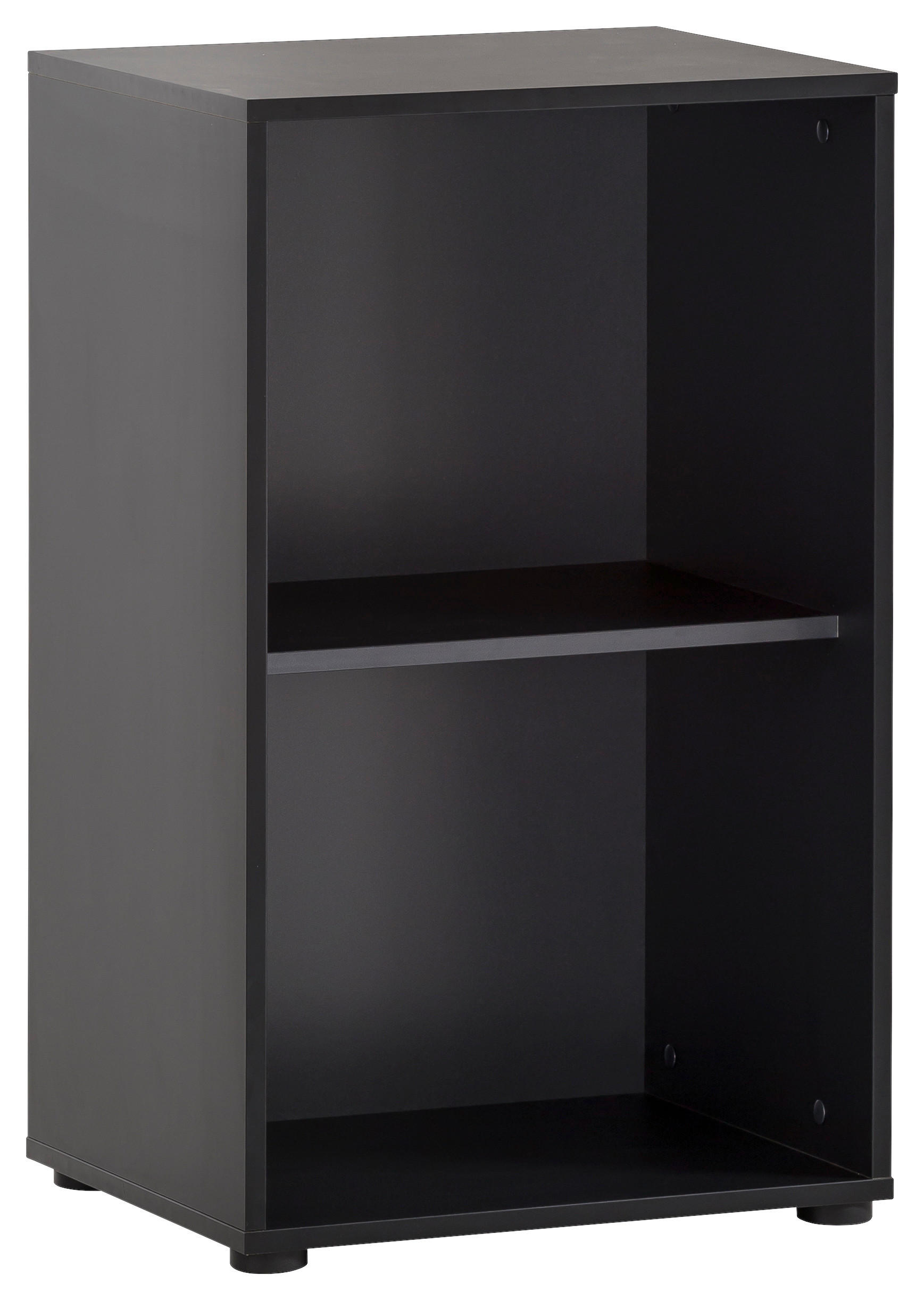 Regal Aino schwarz matt B/H/T: ca. 51x83,6x41 cm Aino - schwarz (51,00/83,60/41,00cm) - Möbelpartner
