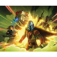 Komar Poster Mandalorian Fireteam Disney B/L: ca. 50x40 cm Mandalorian Fireteam - (50,00/40,00cm) - Komar