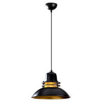 Opviq Pendelleuchte schwarz B/H/T/L/D: ca. 34x123x34x34x34 cm E27 1 Brennstellen Berceste - schwarz (34,00/34,00/123,00cm) - Opviq