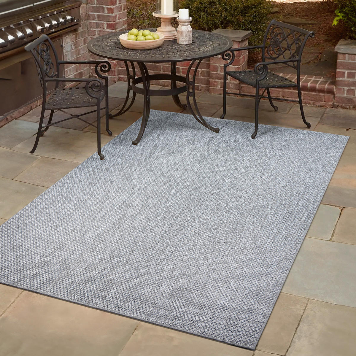 Sanat Outdoorteppich MELISSA grau B/L: ca. 200x290 cm MELISSA - grau (200,00/290,00cm) - Sanat