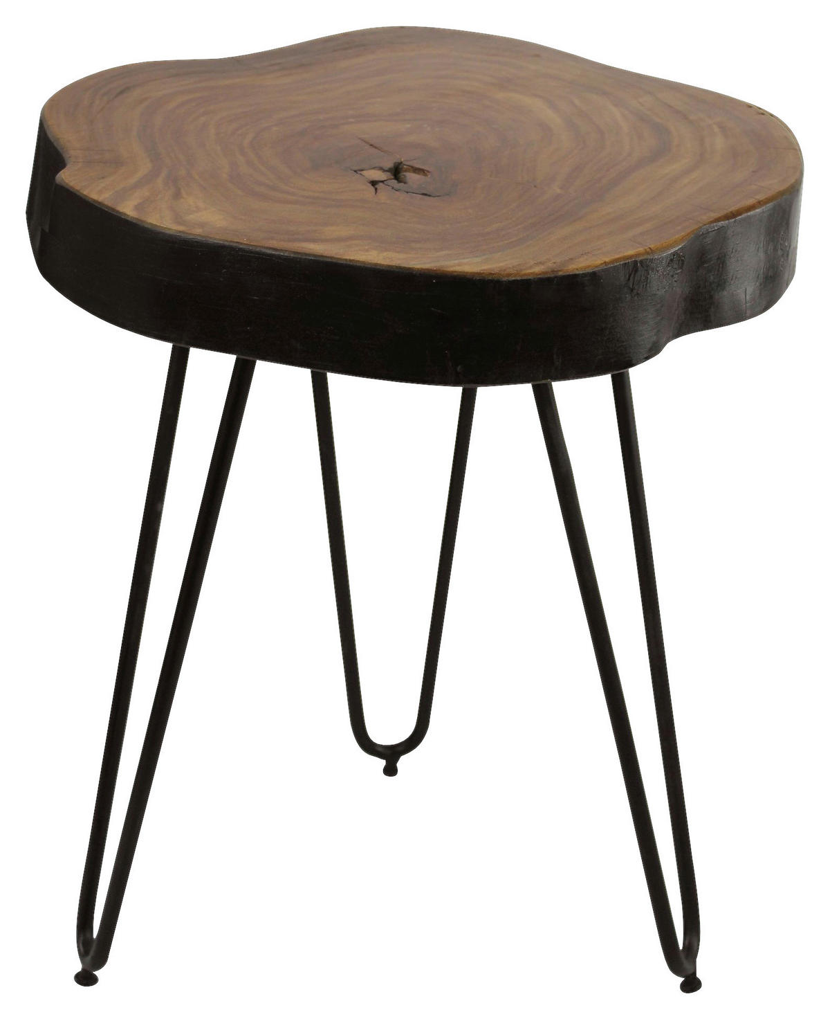 Beistelltisch rosenholz Holz B/H/T: ca. 35x46x35 cm Beistelltisch BAGLI - rosenholz (35,00/46,00/35,00cm) - Wohnling