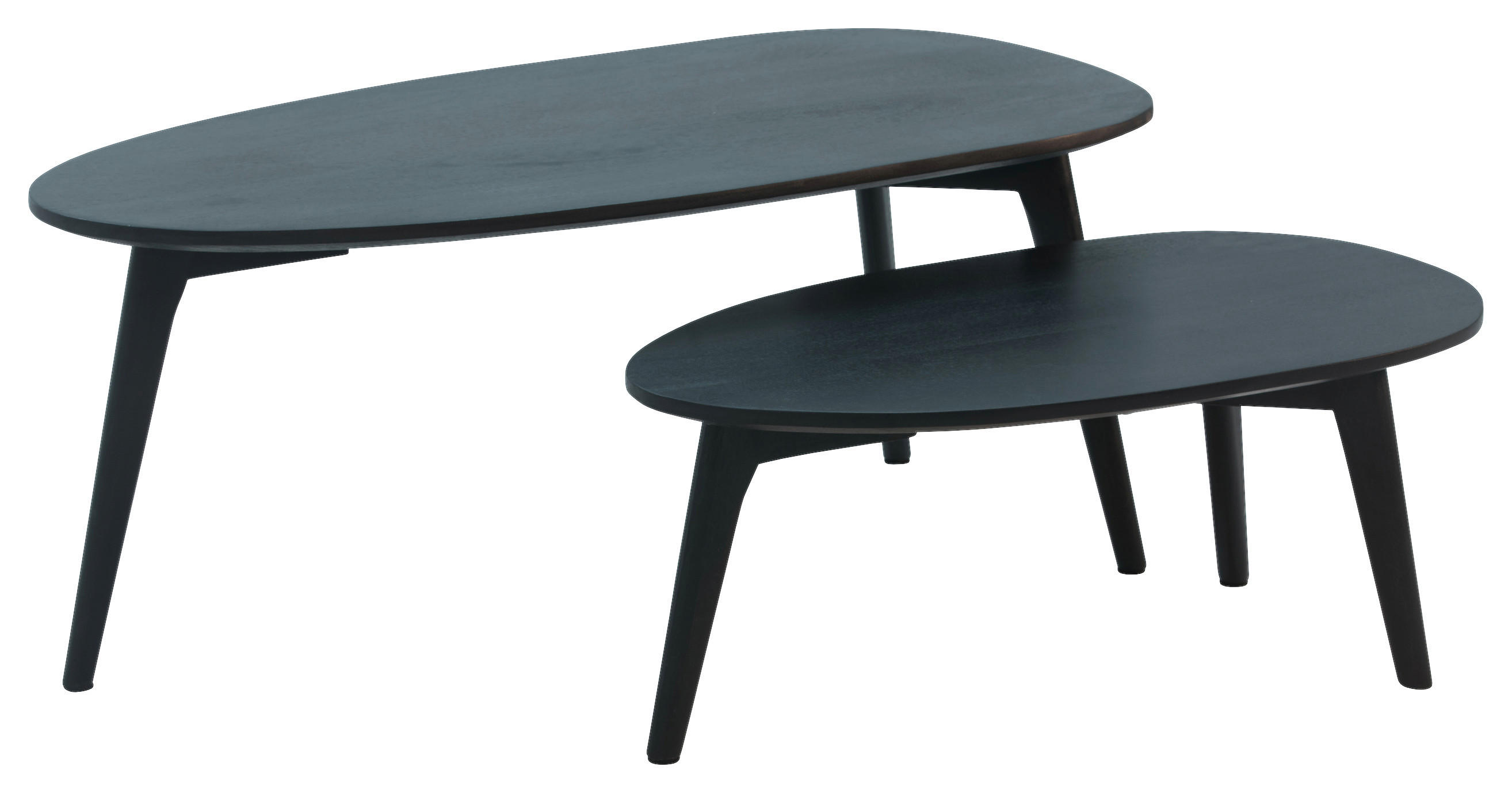 Couchtisch 2er.-Set.  B/H/T: ca. 100x42x50 cm 2er.-Set. - (100,00/42,00/50,00cm) - Wohnling