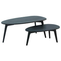 Couchtisch 2er.-Set.  B/H/T: ca. 100x42x50 cm 2er.-Set. - (100,00/42,00/50,00cm) - Wohnling
