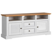 Lowboard Breda B/H/T: ca. 150x66x42 cm Breda - weiß/honig (150,00/66,00/42,00cm)