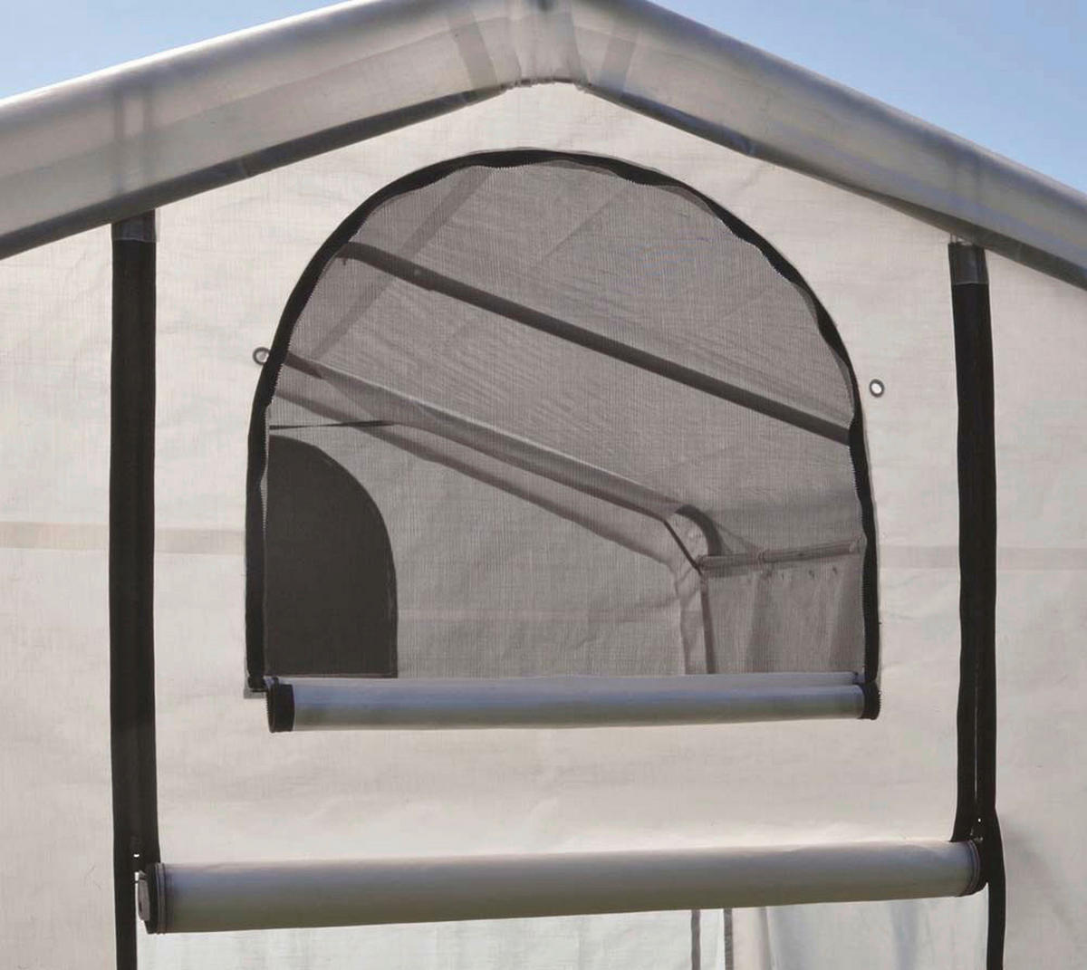 ShelterLogic Gewächshaus 4,32m² B/H/L: ca. 180x200x240 cm 4,32m² - weiß (240,00/180,00/200,00cm) - ShelterLogic