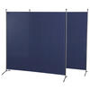 Grasekamp Doppelpack Stellwand blau Polyester-Mischgewebe B/H: ca. 180x180 cm Doppelpack_Stellwand_180x180cm - blau (180,00/180,00cm) - Grasekamp