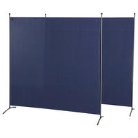 Grasekamp Doppelpack Stellwand blau Polyester-Mischgewebe B/H: ca. 180x180 cm Doppelpack_Stellwand_180x180cm - blau (180,00/180,00cm) - Grasekamp