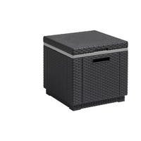 Allibert Kühlbox Ice-Cube B/H/L: ca. 42x41x42 cm Ice-Cube - Graphit (42,00/42,00/41,00cm) - Allibert