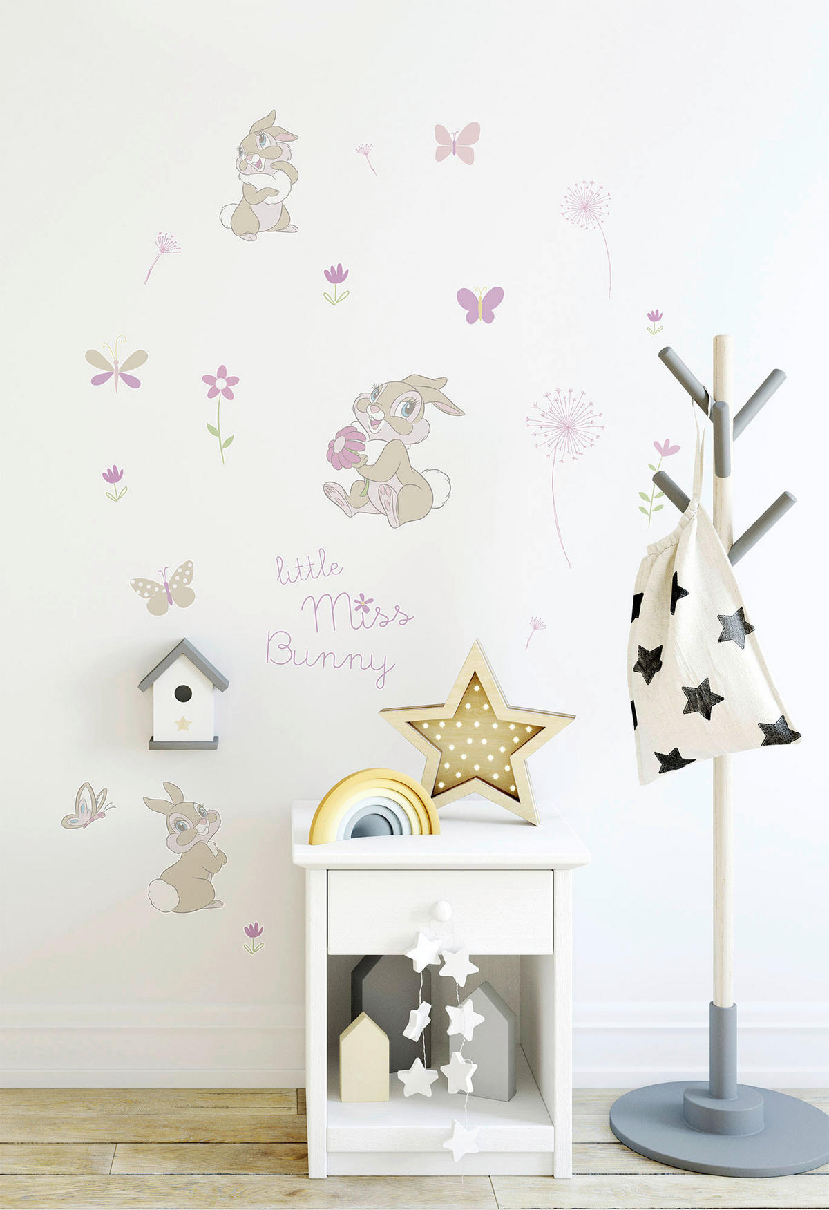 Komar Wandtattoo Little Miss Bunny Disney Little Miss Bunny B/L: ca. 50x70 cm Little Miss Bunny - (50,00/70,00cm) - Komar