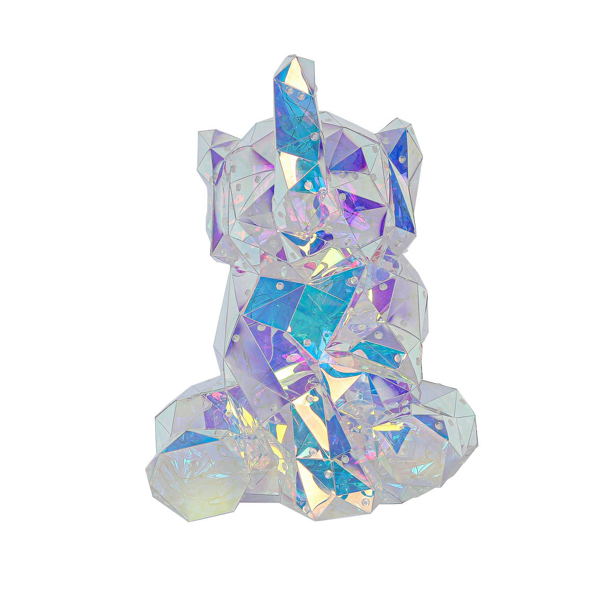 Nolo LED-Dekoleuchte transparent B/H/L: ca. 34x30x42 cm LED-Dekoleuchte_Elefant - transparent (42,00/34,00/30,00cm) - Nolo