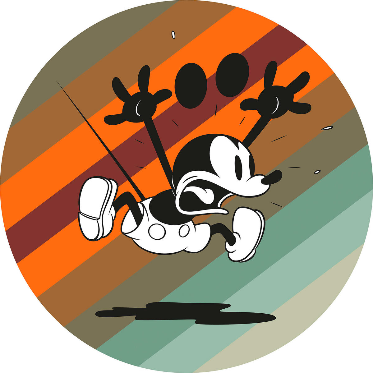 Komar Fototapete Mickey Mouse up and away D: ca. 125 cm Mickey Mouse up and away - (125,00cm) - Komar