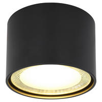 GLOBO LED-Deckenleuchte mattschwarz Metall Glas H/T: ca. 8x11,3 cm 1 Brennstellen SERENA - mattschwarz (11,30cm) - GLOBO