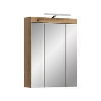 Spiegelschrank Scout Evoke Oak Nachbildung Spiegel B/H/T: ca. 60x79x18 cm Scout - (60,00/79,00/18,00cm) - xonox.home