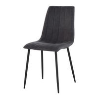 Stuhl  anthrazit B/H/T: ca. 44x87x59 cm Thea_Stuhl - schwarz/anthrazit (44,00/87,00/59,00cm)