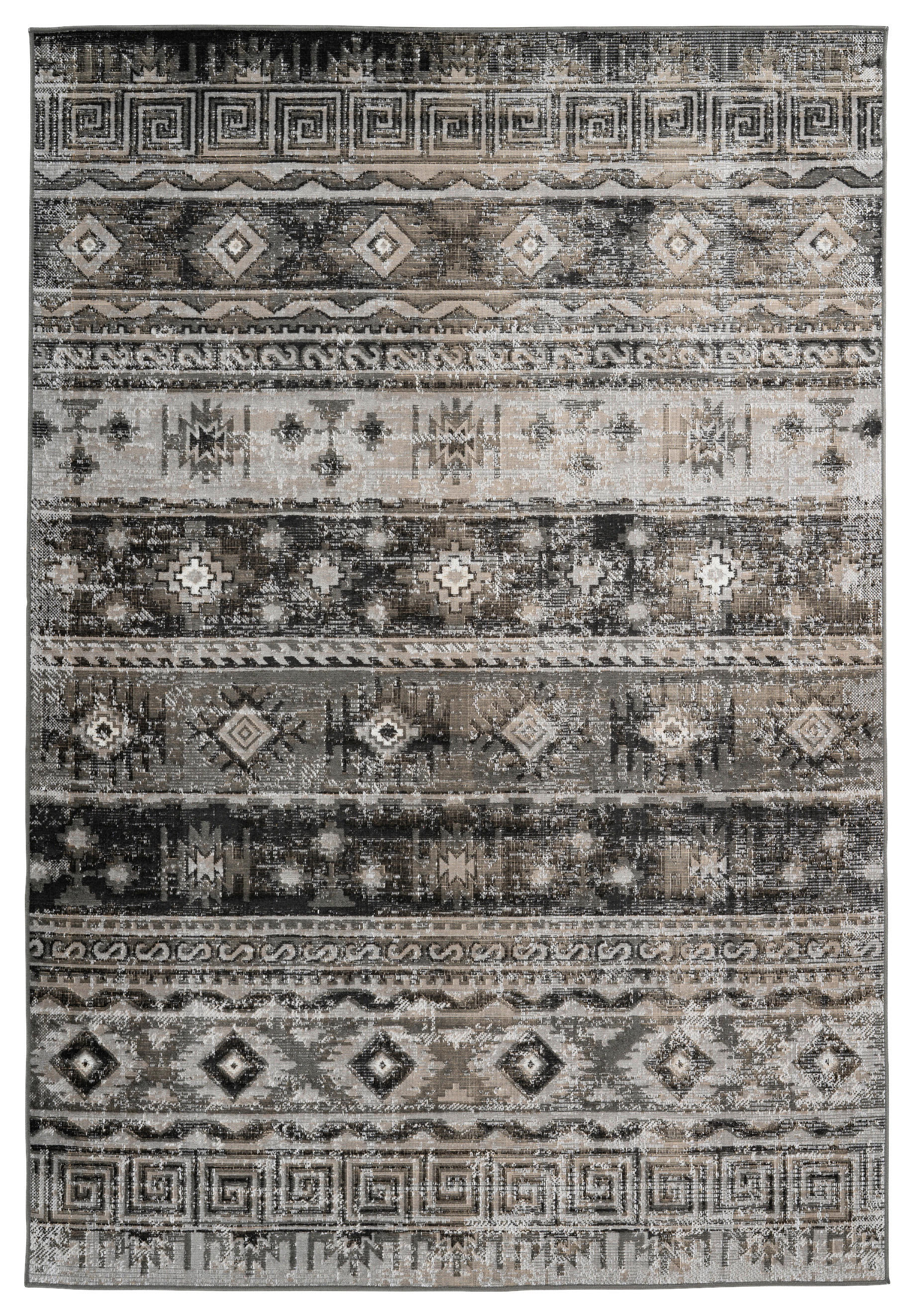 360Living Teppich Ariya grau B/L: ca. 160x230 cm