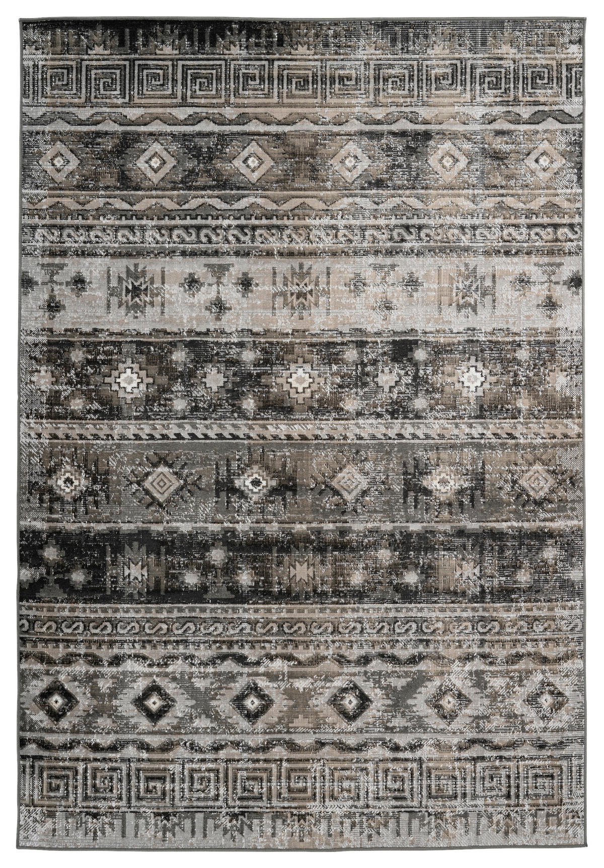360Living Teppich Ariya grau B/L: ca. 160x230 cm Ariya - grau (160,00/230,00cm) - 360Living