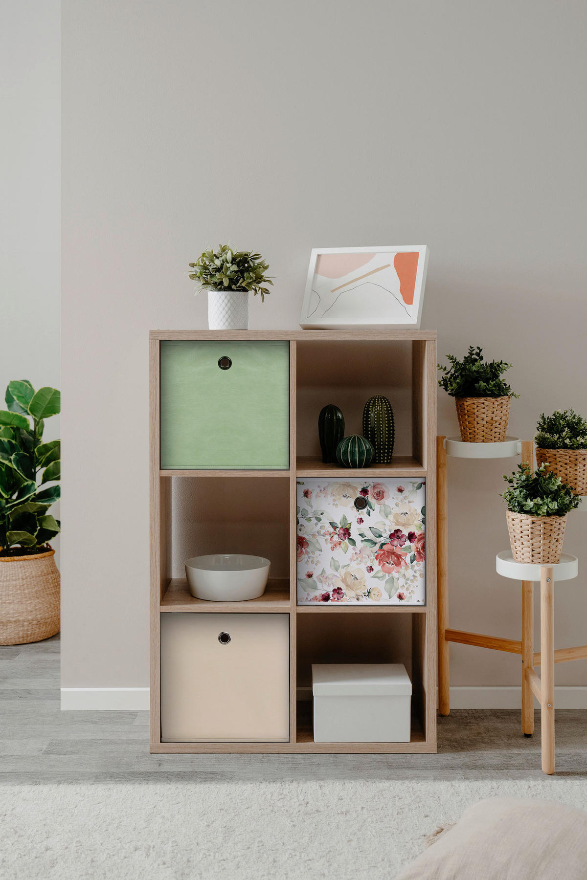 Raumteiler Max Eiche Sonoma Nachbildung B/H/T: ca. 73x107x33 cm Max - Eiche (73,00/107,00/33,00cm)